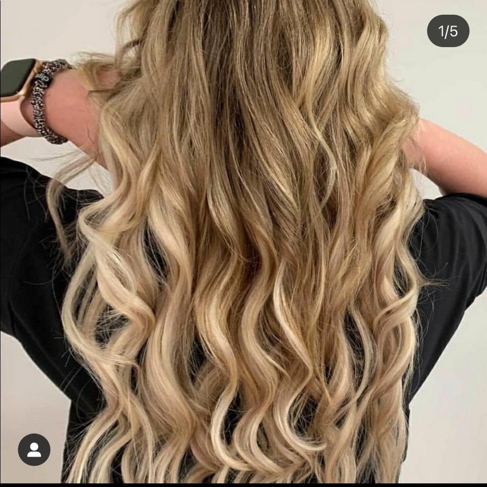 Covet and Mane Blonde Balayage Hair Extensions
